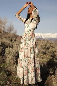 Printed Silk Dress